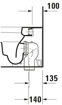 Picture of Happy D.2 Floorstanding toilet White High Gloss 570 mm