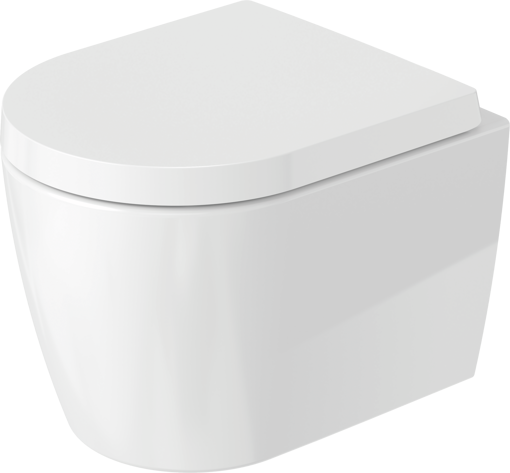 Picture of ME by Starck Wall-mounted toilet Compact White High Gloss 480 mm
