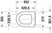 Picture of ME by Starck Toilet seat White 002009