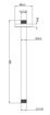 Picture of Cobra Vertical Shower Arm 300 mm