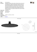 Picture of Cobra Seine Round Shower Head 200 mm (Matt Black)