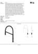 Picture of Cobra Refresh Pull Down Sink Mixer (Matt Black)