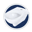 Picture of Atlas Wall Hung Top Inlet Pan