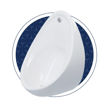Picture of Atlas BS50 Urinal (Incl Brackets, Waste & T/Entry Spreader)