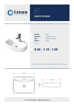 Picture of Lecico Kei Counter Top Basin
