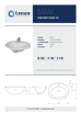 Picture of Lecico Sarah 53 cm Vanity Basin