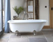 Picture of Victoria + Albert Hampshire F/Stand Oval Bath With Q/Castfeet 1705 x 780