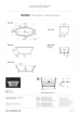 Picture of Victoria + Albert Ionian F/Stand Oval Bath Wh 1701 x 793