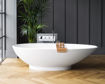 Picture of Victoria + Albert Napoli Freestanding Oval Bath White 1900 x 855