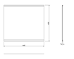 Picture of SMEG GLASS SLIDER PANEL FOR LRX902 (BLACK)