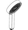 Picture of ACTIVERA S HAND SHOWER 95 1JET ECOSMART BLACK