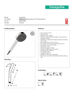 Picture of ACTIVERA S HAND SHOWER 95 1JET ECOSMART PLUS CHROME