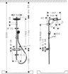 Picture of ACTIVERA S SHOWERPIPE 240 1JET ECOSMART MIT ECOSTAT FINE VARIA CHROME