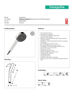 Picture of ACTIVERA SELECT S HAND SHOWER 95 2JET ECOSMART CHROME