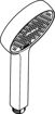 Picture of ACTIVERA SELECT S HAND SHOWER 95 2JET ECOSMART CHROME
