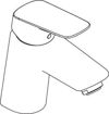 Picture of Logis 70 Basin Mixer W/O Pop-Up 71071003