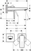 Picture of Metropol 2-H Basin Mixer W/T 165 32525000