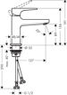 Picture of Metropol Mixer 100 Short 32500003