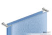 Picture of Bathroom Butler 5855 Double Towel Rail 800 Polished