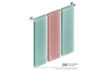 Picture of Bathroom Butler 8575 Single Towel Rail 800 mm Polished