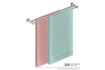 Picture of Bathroom Butler 8585 Double Towel Rail 800 mm Polished