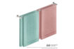 Picture of Bathroom Butler 8588 Double Towel Rail 1100 mm Brush