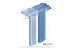 Picture of Bathroom Butler 8593 Towel Shelf & 650 mm Hang Bar Brush